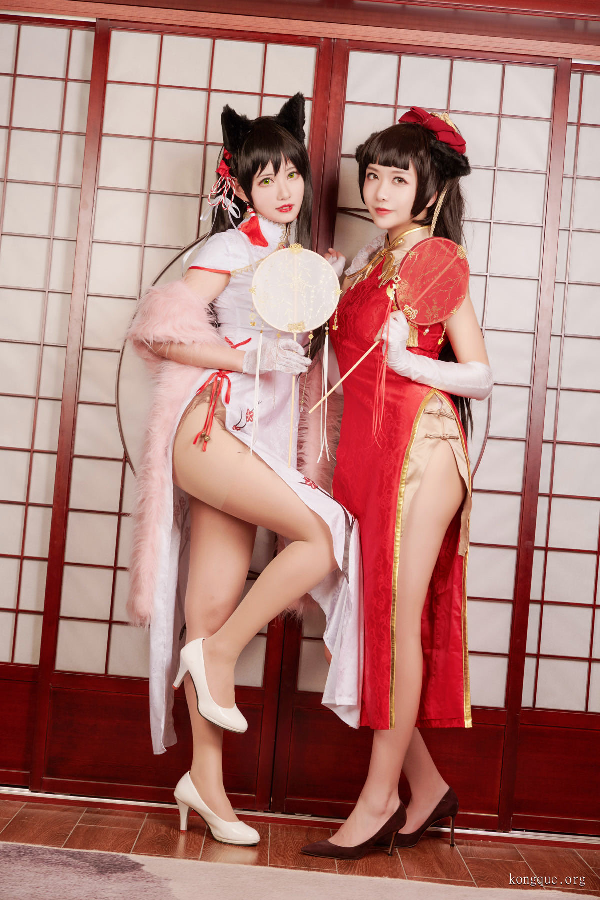 源纱希喵喵喵_&Meiyi_烛墨_犬獒旗袍_(6)